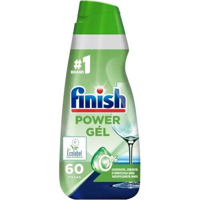 Finish 0% Power Гел за миене на съдове 900ml + подарък проба (5999109581822)