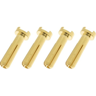 Revtec Konektor zlacený 4.0mm 90° samec 4