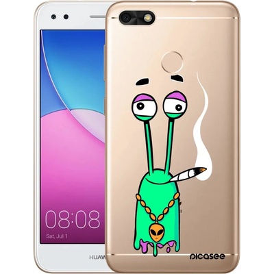 Púzdro Picasee silikónové Huawei P9 Lite Mini - Earth - Sám doma čiré