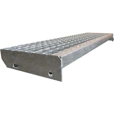 Stupeň schodišťový pozinkovaný 800 x 270 mm