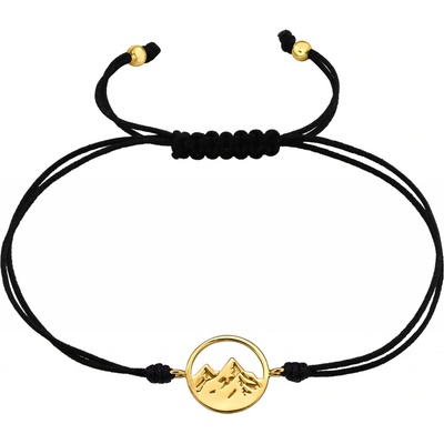 Lunica Provázkový náramek ZLATÉ HORY 0398