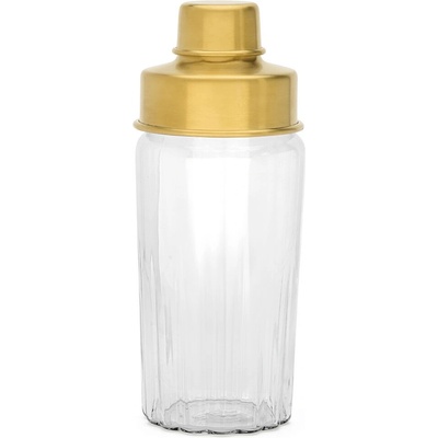 Leopold Vienna Шейкър за коктейл ARINTO 500 ml, златен, стъкло / неръждаема стомана, Leopold Vienna (LV233029)