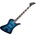 Jackson S Series Kelly Bird JS3Q Transparent Blue Burst