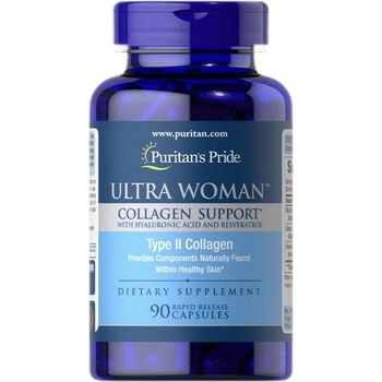 Image 1 of Puritan's Pride Ultra Women Collagen with Biocell [90 капсули]