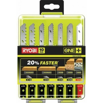 Ryobi RAK10JSBWM 10ti dílná sada pilových plátků pro přímočaré pily