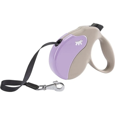 Ferplast - Amigo Tape Small - Автоматичен повод за кучета до 15 кг, 5 метра лента - лилав