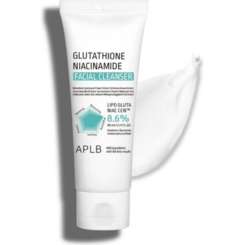 APLB Glutathione Niacinamide Facial Cleanser Почистващи гелове за лице 80ml
