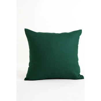 MKLozkoviny.sk bavlna Renforcé Jasmine tmavozelená 40 x 40 cm