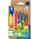 STAEDTLER Флумастри Staedtler Noris Junior 329, 6 цвята (31650-А)