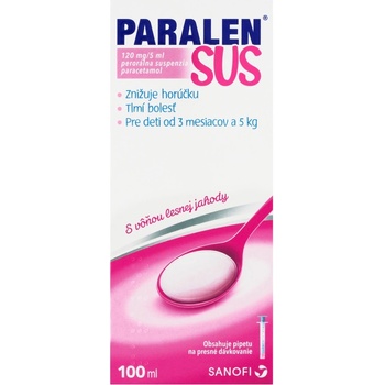 Paralen SUS sus.por.1 x 100 ml