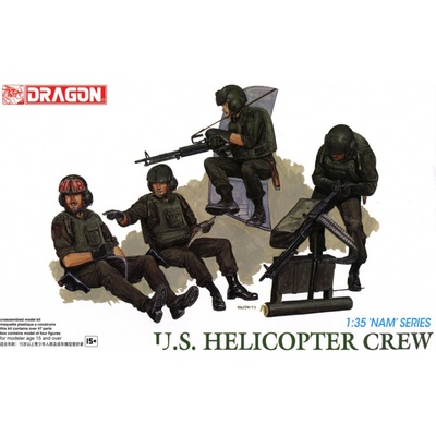 Dragon U.S. Helicopter Crew Vietnam 1:35