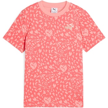 PUMA Тениска ESS FLAMING LOVE AOP Tee G