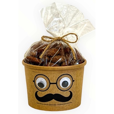 Nutworld Mandle Uzené v celofánku a Eko kelímku OŘECHY S KNÍREM 180 g