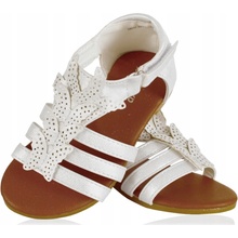 HKR detské sandále biela