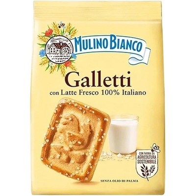 Barilla Бисквитки Mulino Bianco Galletti с прясно мляко и захар 350 г