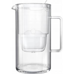Aquaphor Glass jug 2, 5l white + maxfor+ mg Филтрираща кана