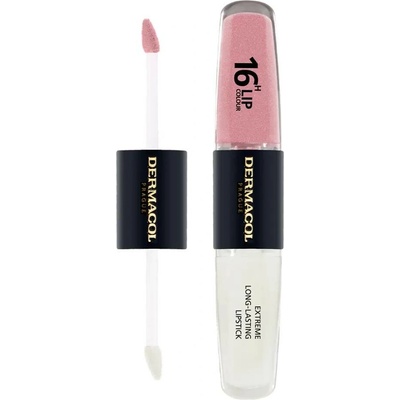 Dermacol 16H Lip Colour dlouhotrvající rtěnka a lesk na rty 5 2 x 4 ml