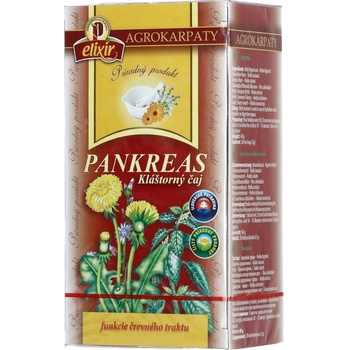 Agrokarpaty PANKREAS Kláštorný čaj prírodný produkt 20 x 2 g