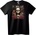 NOONEBRAND Тениска Halloween Ужасяваща Маска - 2XL, White