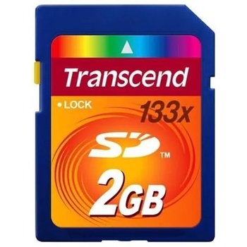 Transcend SecureDigital 2GB 133x (SD) (TS2GSD133)