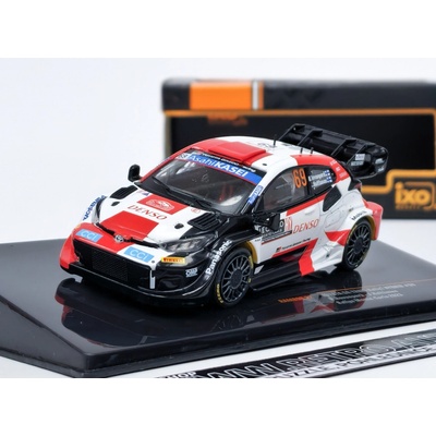 IXO Toyota GR Yaris Rally1 Hybrid No.69 K.Rovanperä/J.Halttunen Rally Monte Carlo 2023 1:43