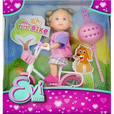 Simba Evička na kole