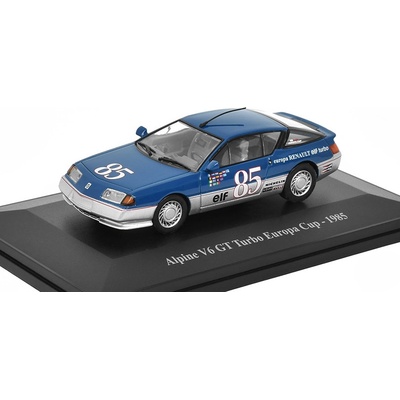 Eligor Renault Alpine V6 GT Turbo Europa Cup 1985 časopis s modelem 1:43