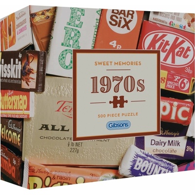 GIBSONS Sladké spomienky 70. roky 500 dielov