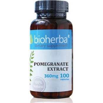 Image 1 of Bioherba Pomegranate Extract 360 mg [60 капсули]