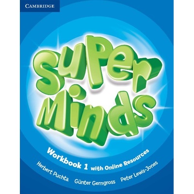 Puchta Herbert, Gerngross Günter, Lewis-Jones Peter - Super Minds Level 1 Workbook with Online Resources -- Pracovní sešit