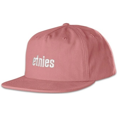 ETNIES Icon Embroidery Snapback PINK