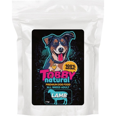 Tobby Natural adult jehněčí 3 kg