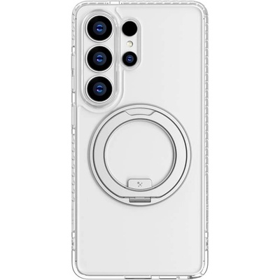 AMAZINGTHING Хибриден удароустойчив кейс с MagSafe за Samsung Galaxy S26 Ultra - AmazingThing Titan Pro MagSpin Hybrid Case (прозрачен) (S26UTSCL)