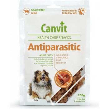 Canvit (Канвит) Antiparasitic Health Care Snack- успокоява чревната лигавица при кучета с чувствително храносмилане. -200гр