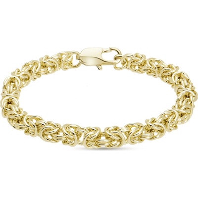 Biju Pozlacený náramek s pleteným designem 3030 2003030