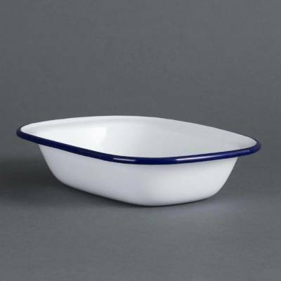 Olympia smaltované misky na koláč obdélníkové 180x135mm 6 ks