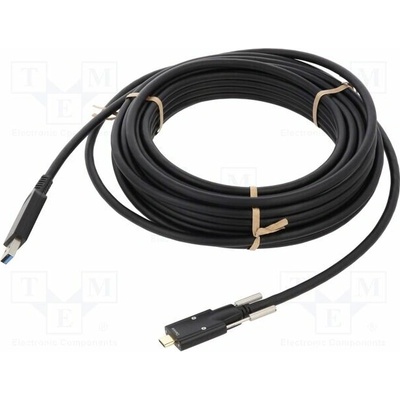 Delock 83206 optický USB A vidlice USB C vidlice 10m černý