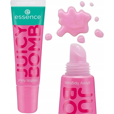 Essence Juicy Bomb Shiny Lipgloss lesk na pery s ovocnou vôňou 102 Witty Watermelon 10 ml