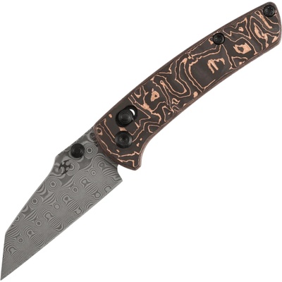 Kansept Little Main Street Damascus, Copper Carbon Fiber K2015V5