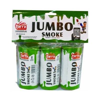 Dymovnica JUMBO SMOKE ZELENÁ 3 ks 16/3 trhacia poistka