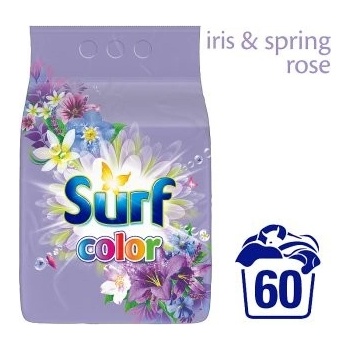 Surf Color Iris & Spring Rose prací prášek 60 PD