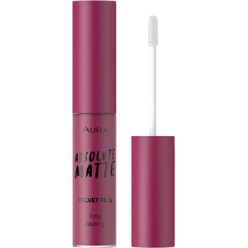 Aura Дълготрайно матово червило Absolute Matte, 611 Time For Selfie, 7 ml