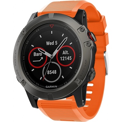 Eternico Essential pro Garmin QuickFit 26mm oranžový AET-GRQRSLC75O-26 – Zboží Živě