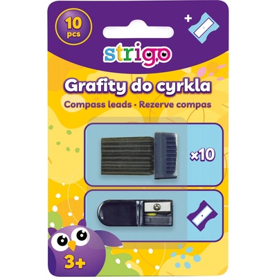 Strigo SSC024 Tuhy do kružítka s ořezávátkem