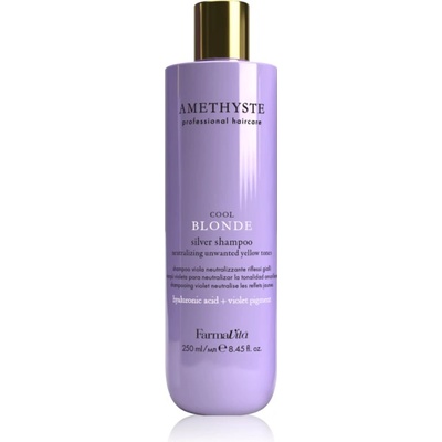 FarmaVita Amethyste Cool Blonde лилав шампоан за блонд коса и коса с кичури 250ml