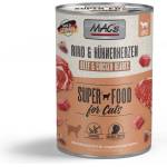 MAC's Mac’s Cat Beef and Chicken hearts - Премиум консервирана храна за котки с говеждо месо и пилешки сърца, 200 гр