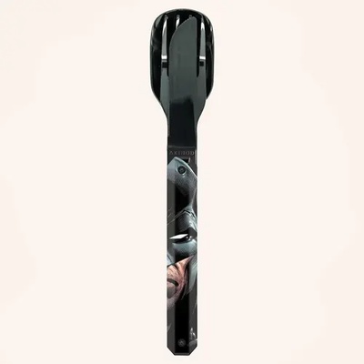 AKINOD Комплект за хранене Akinod Straight Cutlery 12H34, Batman (A01BWRN01)