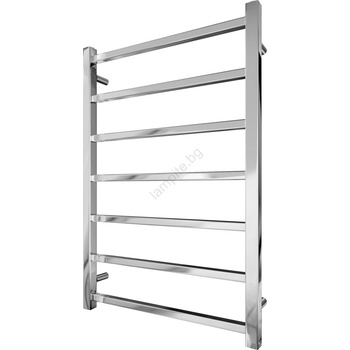 Mario Radiators Стълбовиден радиатор за баня INOX TOKIO 161W/230V 77x53 cm неръждаема стомана/лъскав хром (MR0037)