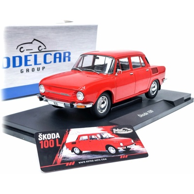 MCG Škoda 100 červená 1:18