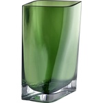 BLOMUS Стъклена ваза DUASIS, размер M - цвят зелен (Agave Green) (BLOMUS-64889)